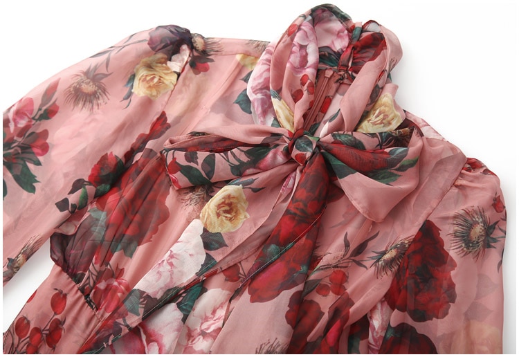 Women's Floral Printed Dress Women's Floral Printed Dress