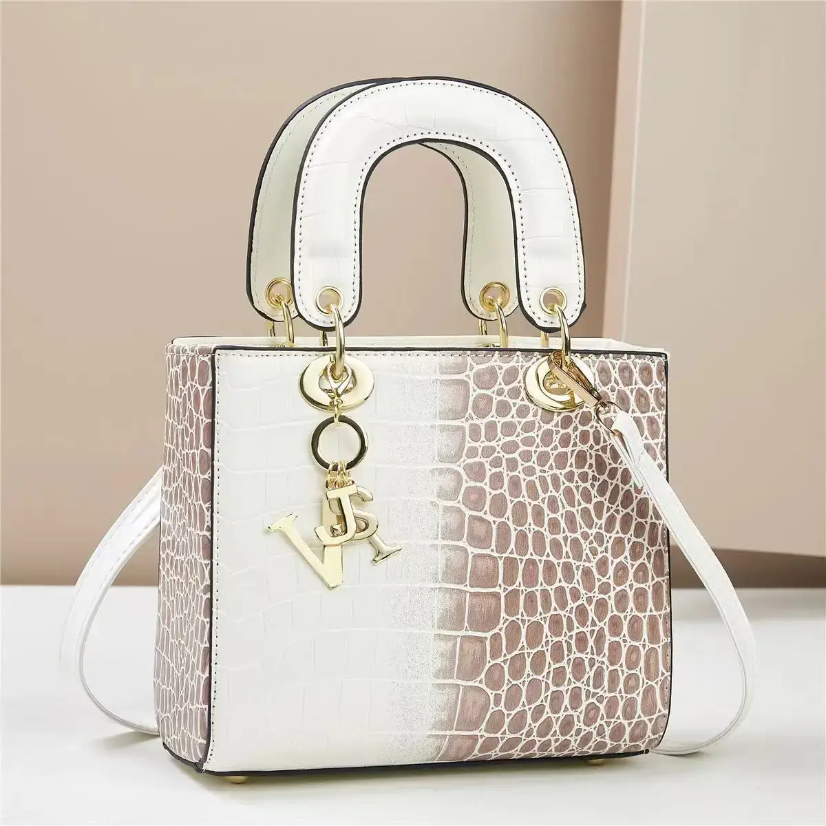 2024 High Quality Luxury Brand Designer PU Leather Shoulder Bag Women Hand Bags Crocodile Purses Ladies Messenger Handbag Totes 2024 High Quality Luxury Brand Designer PU Leather Shoulder Bag Women Hand Bags Crocodile Purses Ladies Messenger Handbag Totes
