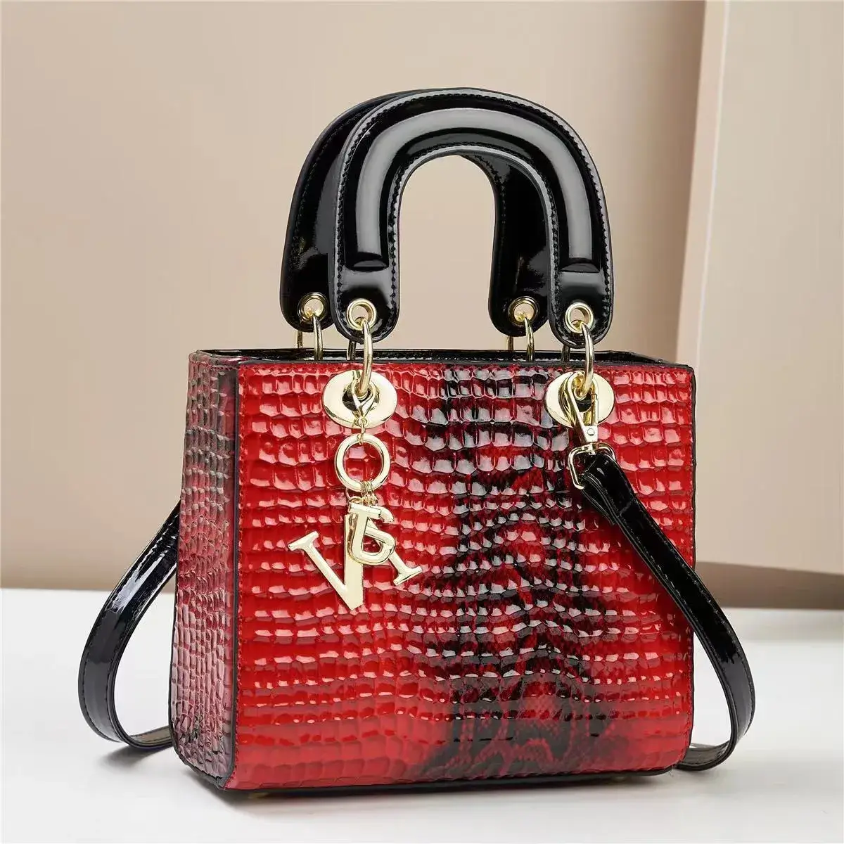 2024 High Quality Luxury Brand Designer PU Leather Shoulder Bag Women Hand Bags Crocodile Purses Ladies Messenger Handbag Totes 2024 High Quality Luxury Brand Designer PU Leather Shoulder Bag Women Hand Bags Crocodile Purses Ladies Messenger Handbag Totes