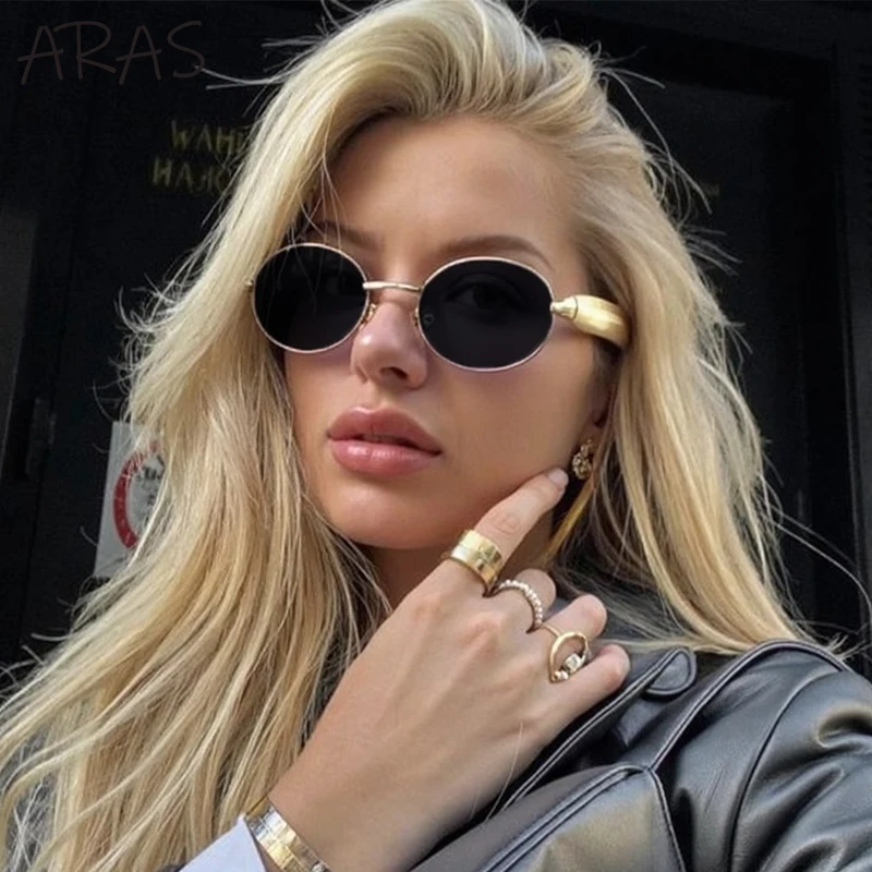 Sexy Small Oval Punk Sunglasses Women 2025 Luxury Vintage Steampunk Metal Frame Sun Glasses For Ladies Trendy Traveling Shades Sexy Small Oval Punk Sunglasses Women 2025 Luxury Vintage Steampunk Metal Frame Sun Glasses For Ladies Trendy Traveling Shades