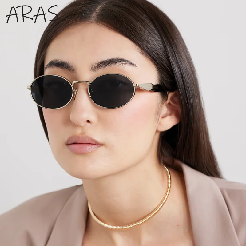 Small Oval Metal Sunglasses Women 2024 NEW Luxury Brand Fashion Round Frame Sun Glasses Men Retro Shades Unisex Eyewear UV400 Small Oval Metal Sunglasses Women 2024 NEW Luxury Brand Fashion Round Frame Sun Glasses Men Retro Shades Unisex Eyewear UV400