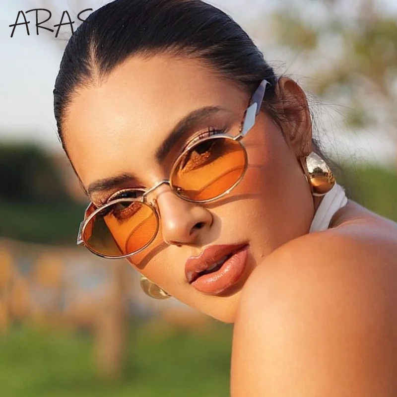 Small Oval Metal Sunglasses Women 2024 NEW Luxury Brand Fashion Round Frame Sun Glasses Men Retro Shades Unisex Eyewear UV400 Small Oval Metal Sunglasses Women 2024 NEW Luxury Brand Fashion Round Frame Sun Glasses Men Retro Shades Unisex Eyewear UV400